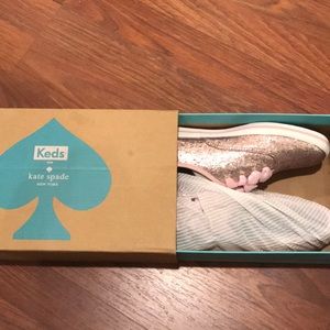 Brand new pink Kate spade keds